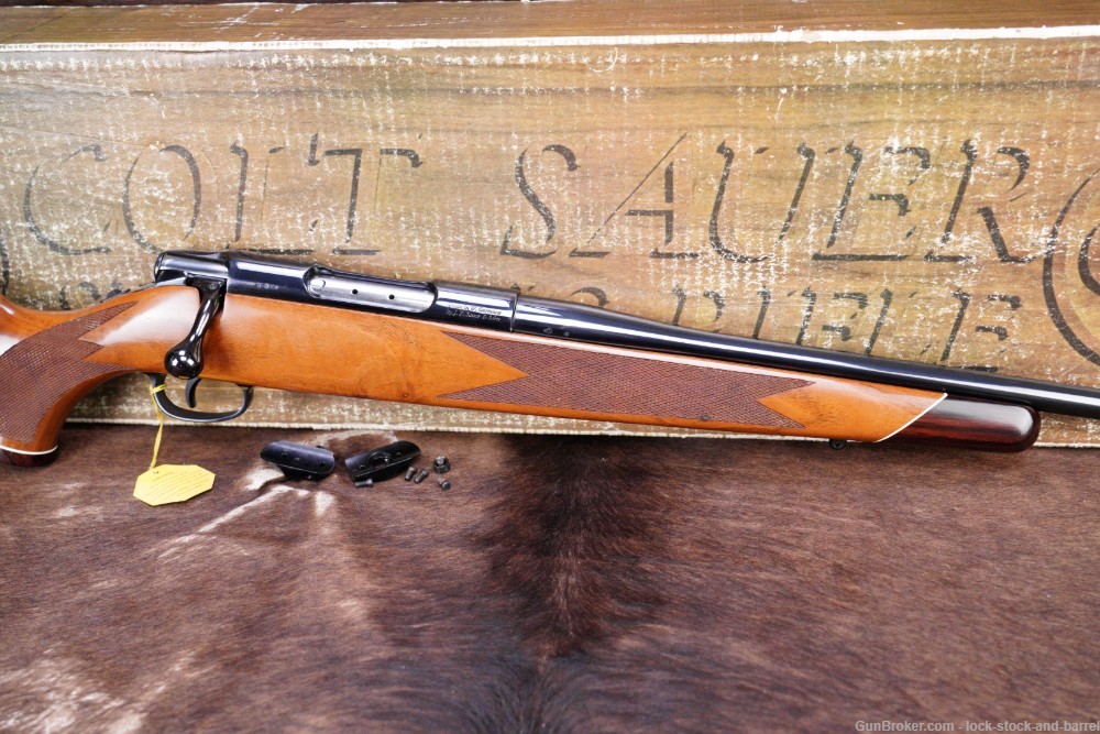 Colt Sauer Sporting Rifle .243 Winchester Bolt Action Rifle & Box, MFD 1980-img-4