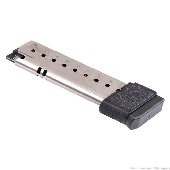 Sig Sauer 45acp 10rd Stainless Grip Sleeve Factory Magazine Bulk-img-1