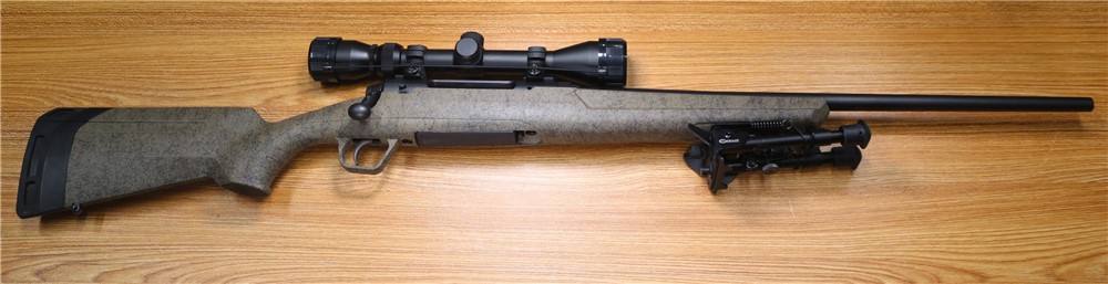 Savage Arms Axis .270 Win 22" Barrel 1 Mag Weaver Scope and Caldwell Bipod-img-0