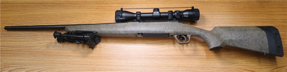 Savage Arms Axis .270 Win 22" Barrel 1 Mag Weaver Scope and Caldwell Bipod-img-1