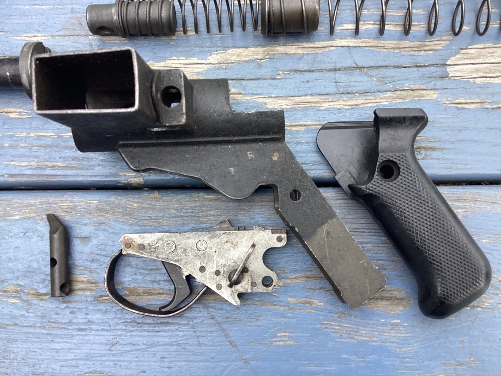 British Sterling MK4 (L2A3) SMG  9mm parts kit with barrel -img-1