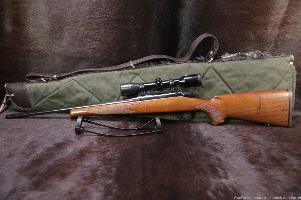 Remington Model Seven 7mm-08 Rem 18.5" Bolt Action Rifle & Scope, MFD 1988-img-8