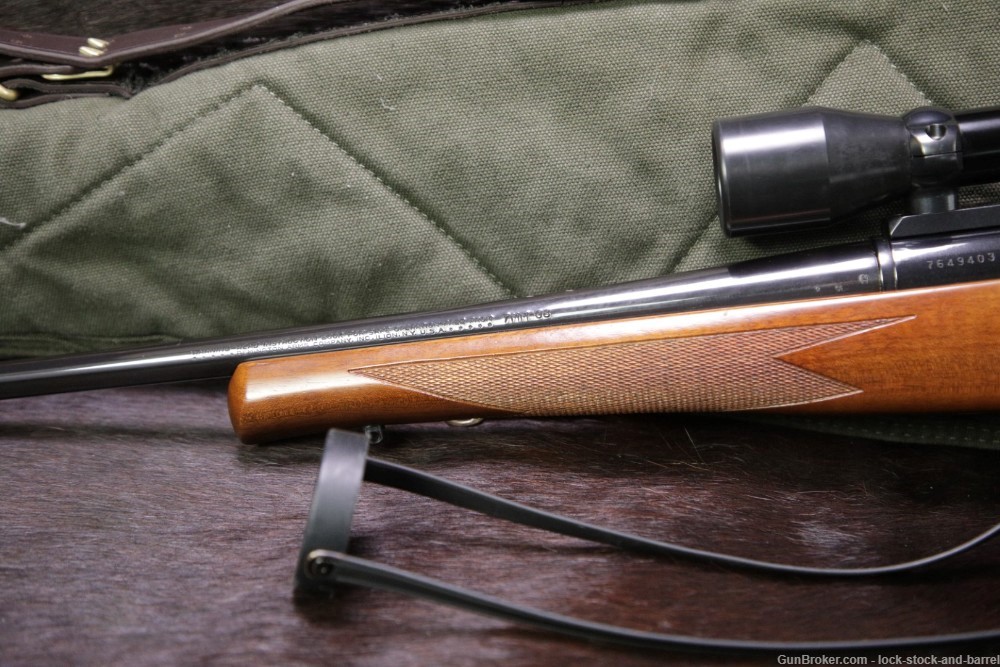 Remington Model Seven 7mm-08 Rem 18.5" Bolt Action Rifle & Scope, MFD 1988-img-11