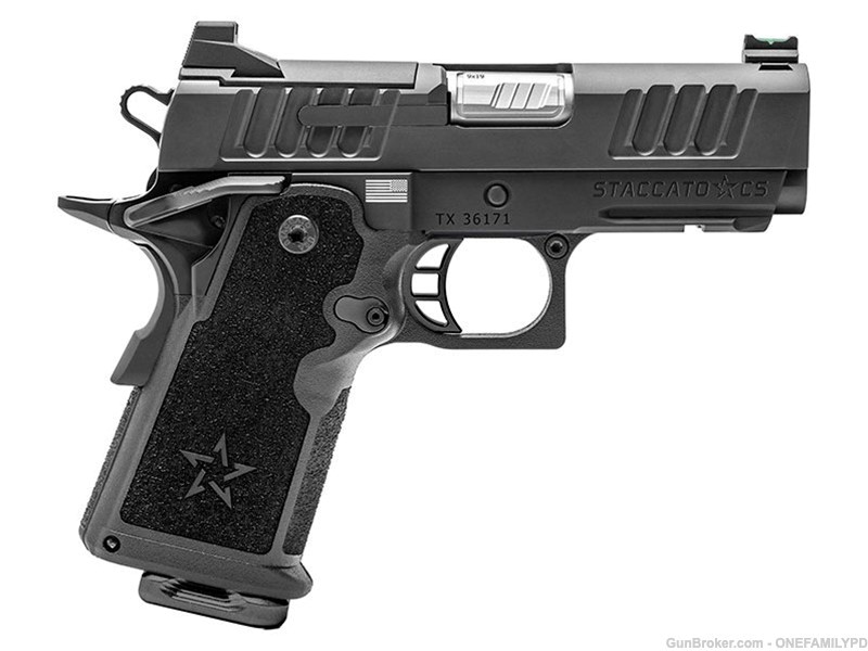 Staccato CS Aluminum Optics Ready Fullsize Sights 9mm Pistol-img-0