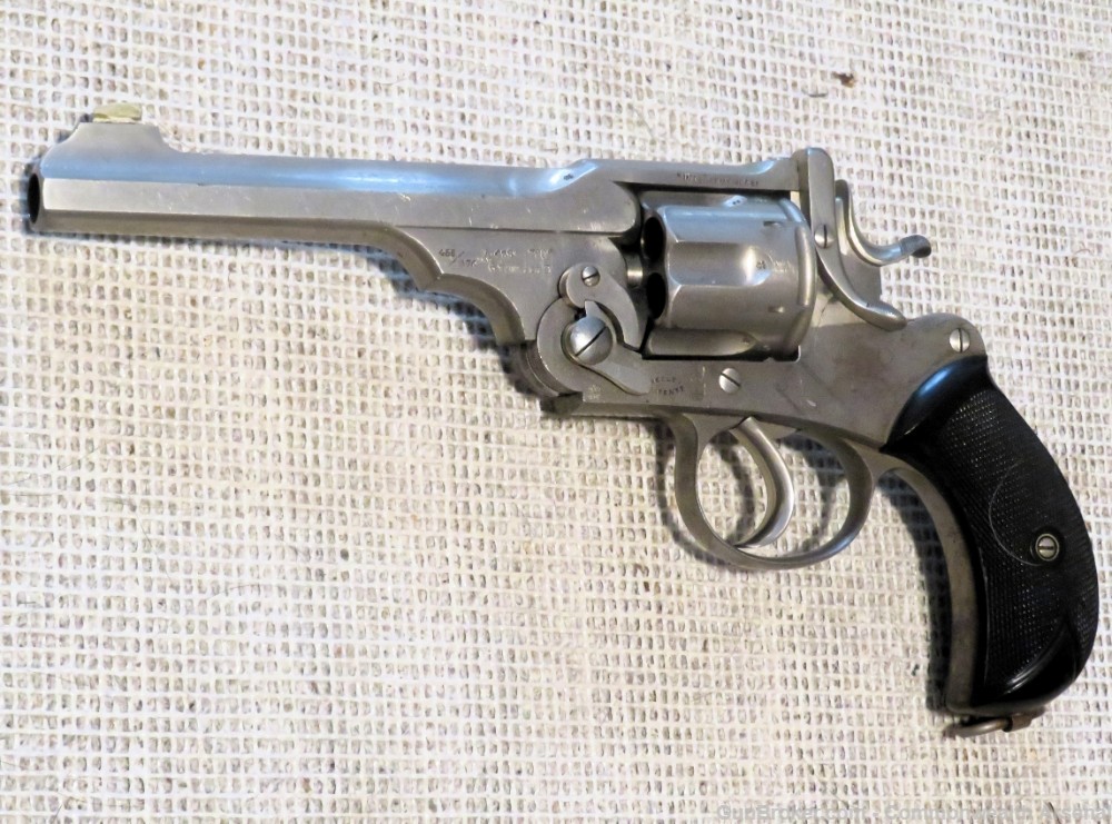 Boer War British Officer ID'ed Webley WG Army .455 Antique Revolver 1898-img-26