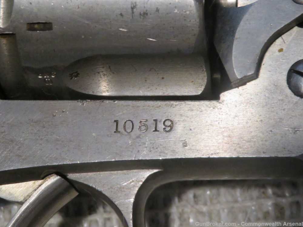 Boer War British Officer ID'ed Webley WG Army .455 Antique Revolver 1898-img-18