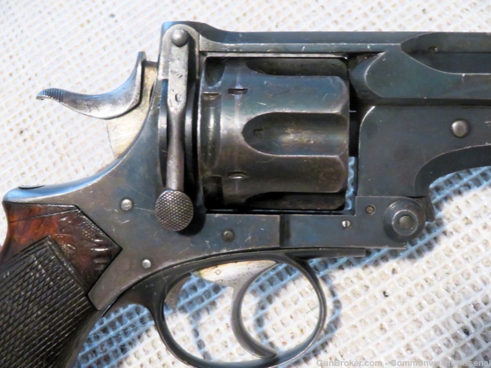 ID'ed British Wilkinson-Pryse 476 Revolver w/ Research Boer War Webley 1889-img-5