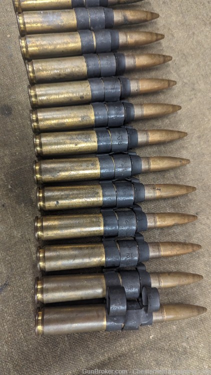 Greek .50BMG on M2 belt *Lot of 19 rounds*-img-4