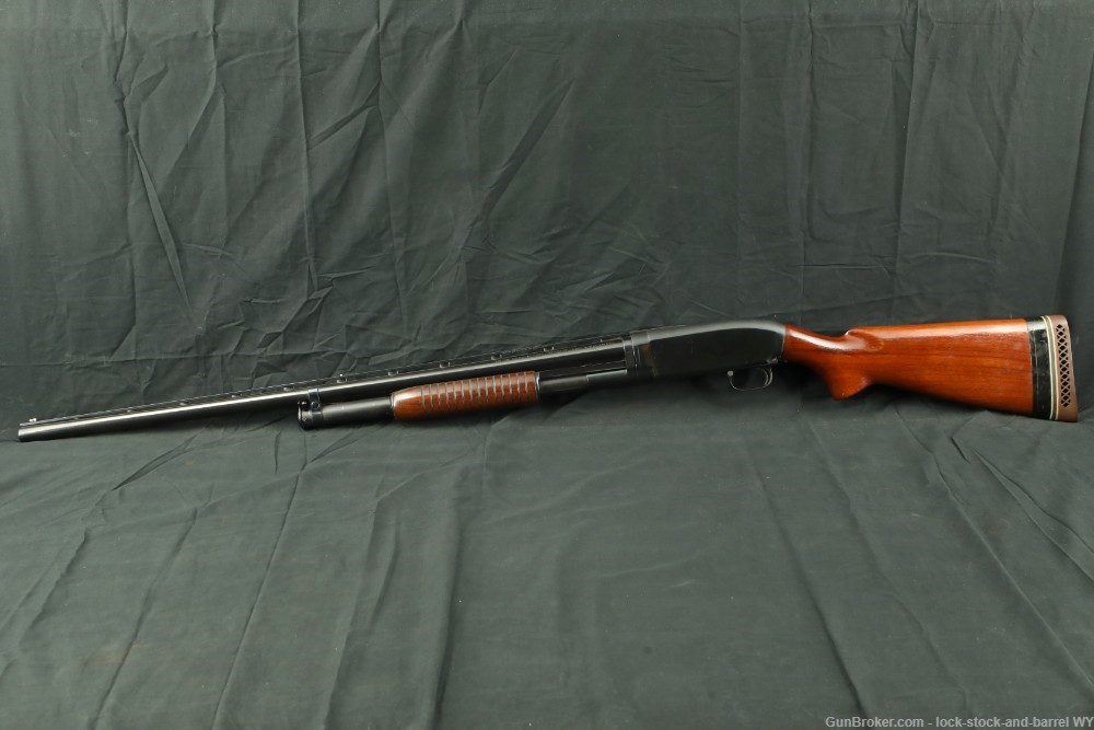 Winchester Model 12 1912 30" Solid Rib FULL 12 GA Pump Shotgun, 1949 C&R-img-7