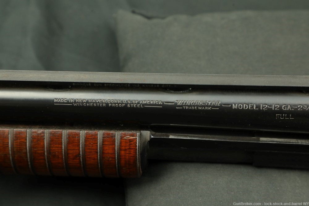 Winchester Model 12 1912 30" Solid Rib FULL 12 GA Pump Shotgun, 1949 C&R-img-24