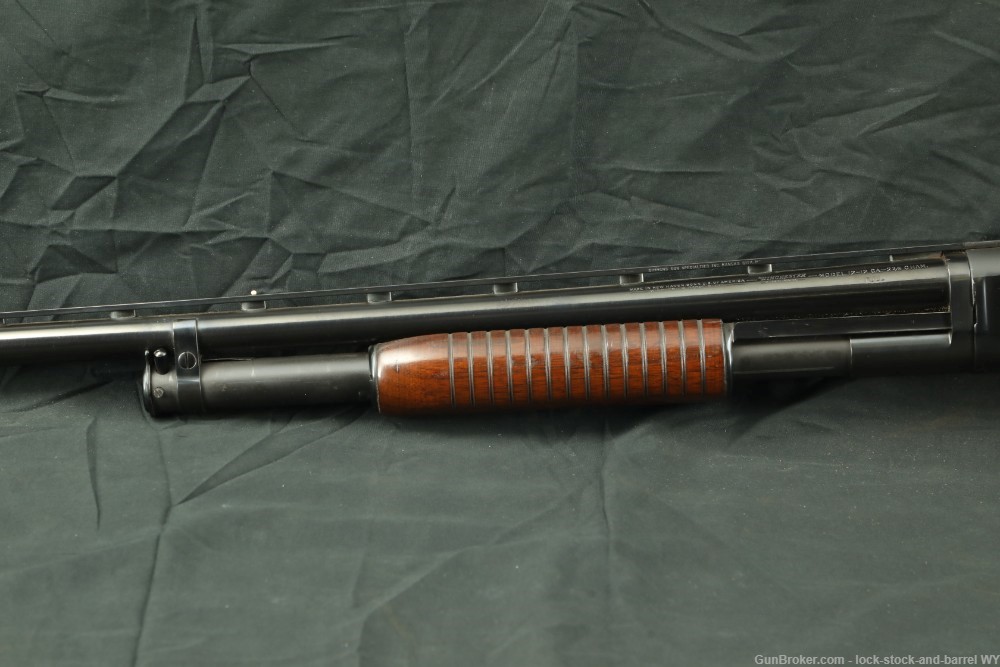 Winchester Model 12 1912 30" Solid Rib FULL 12 GA Pump Shotgun, 1949 C&R-img-9