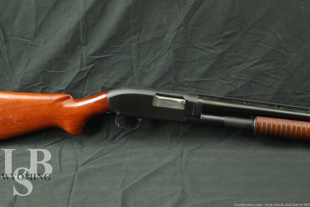 Winchester Model 12 1912 30" Solid Rib FULL 12 GA Pump Shotgun, 1949 C&R-img-0