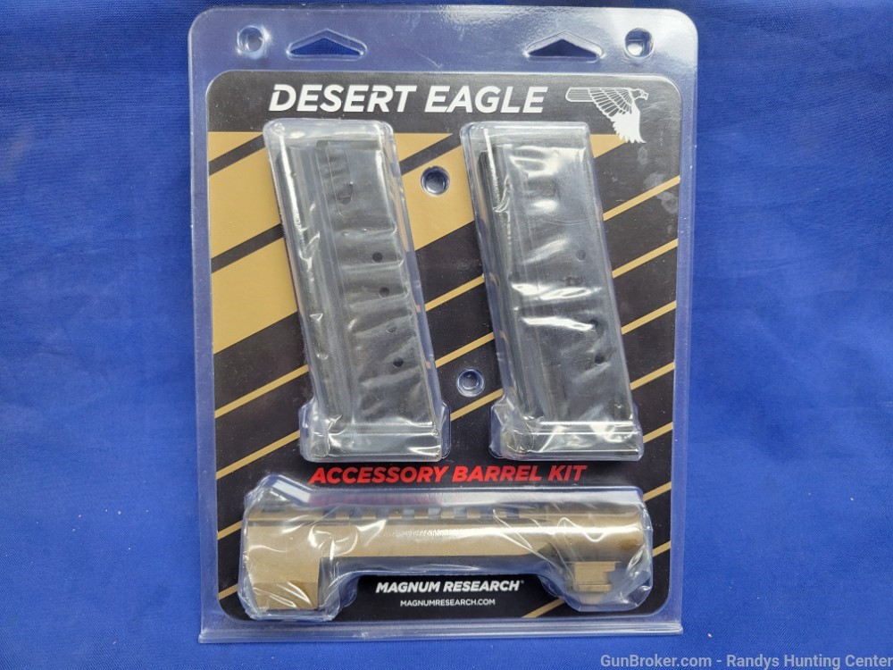 Magnum Research Desert Eagle Accessory Barrel Kit .50 AE Bronze NEW-img-0