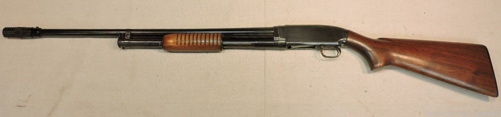1955 Winchester Model 12 16Ga. Pump Action Take Down Shotgun-img-1