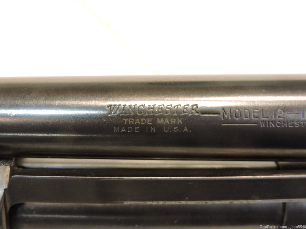 1955 Winchester Model 12 16Ga. Pump Action Take Down Shotgun-img-12