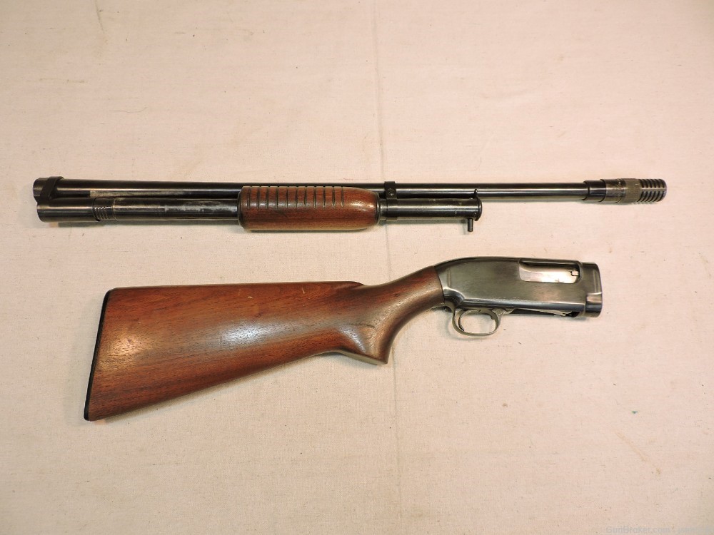 1955 Winchester Model 12 16Ga. Pump Action Take Down Shotgun-img-22