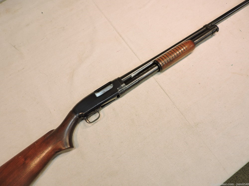 1955 Winchester Model 12 16Ga. Pump Action Take Down Shotgun-img-2
