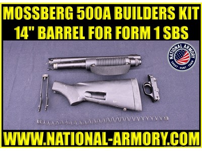 MOSSBERG 590 A1 14" BUILDERS KIT W/ SPEEDFEED STOCK * SHIPS TO YOUR HOME