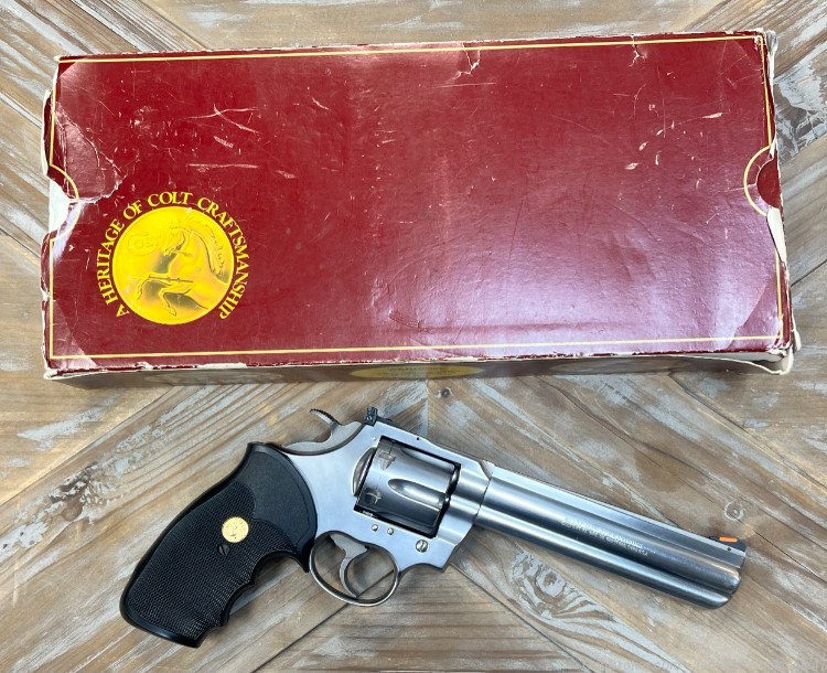 1988 Colt King Cobra .357 mag w/ original box-img-0