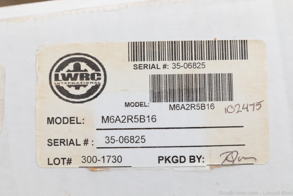 LWRC M6 AR15 M6A2R5B16 16" 5.56 LIKE NEW w BOX FOUR 30rd mags NO RESERVE!-img-51