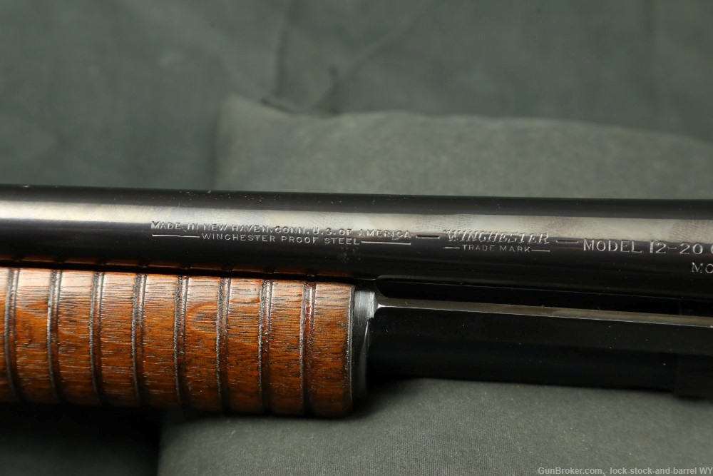Winchester Model 12 1912 28" MOD 20 GA Takedown Pump Shotgun, 1948 C&R-img-25
