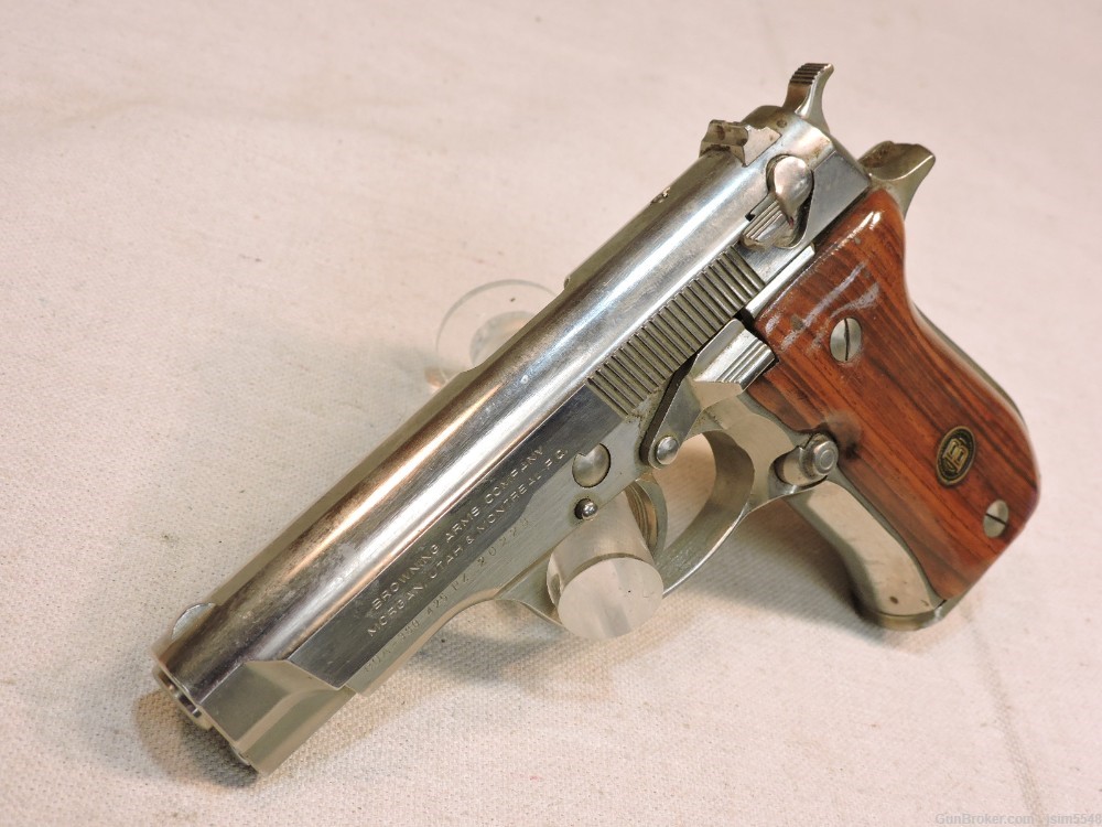 FN Browning BDA-380 .380acp Semi-Auto Nickel Pistol-img-7