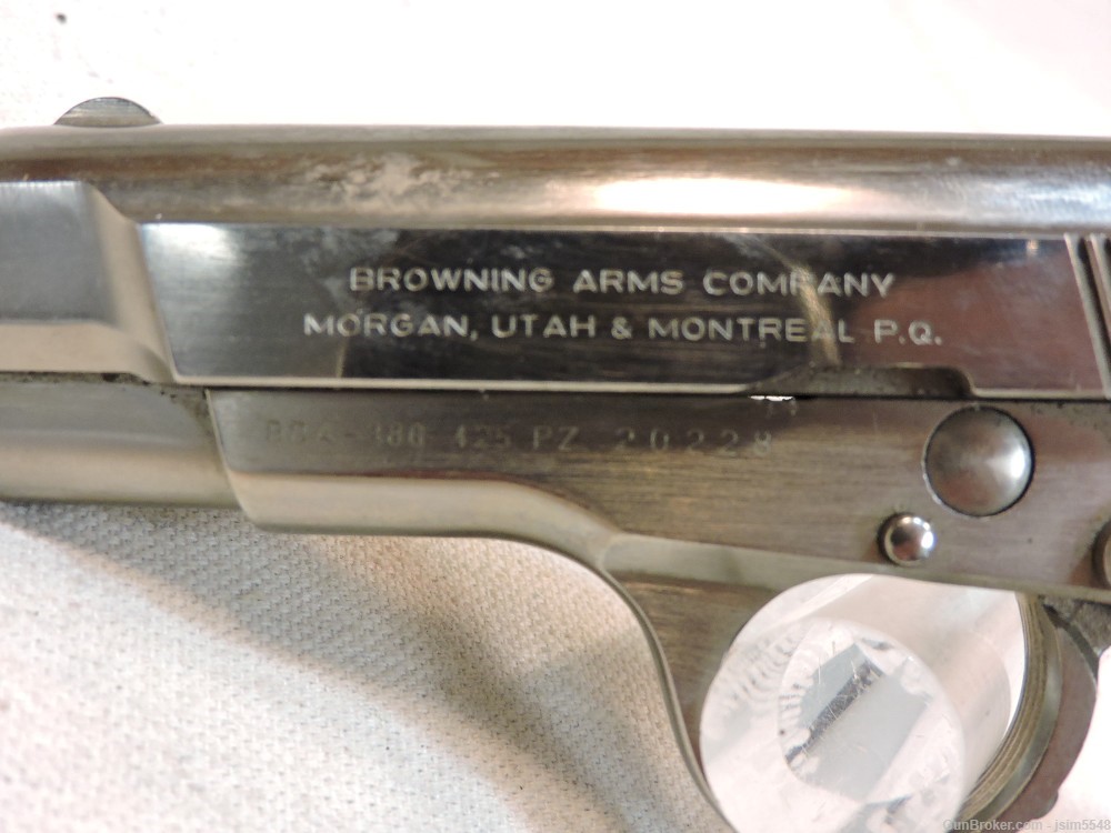 FN Browning BDA-380 .380acp Semi-Auto Nickel Pistol-img-14