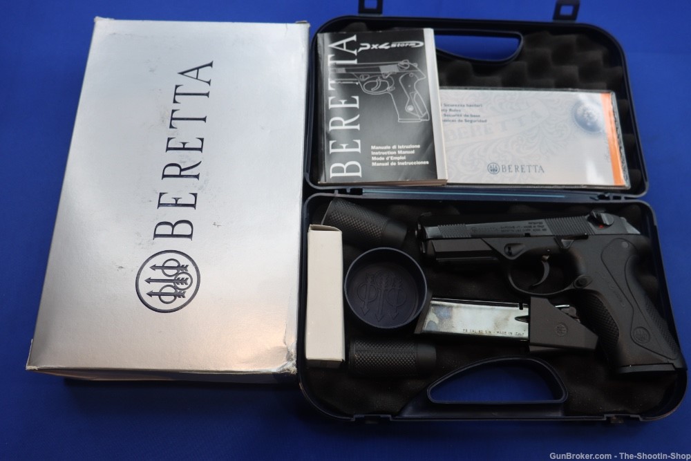 Beretta Model PX4 STORM Pistol 4" 40S&W 14RD MAGS Decocker MS SA 40 S&W CAL-img-0