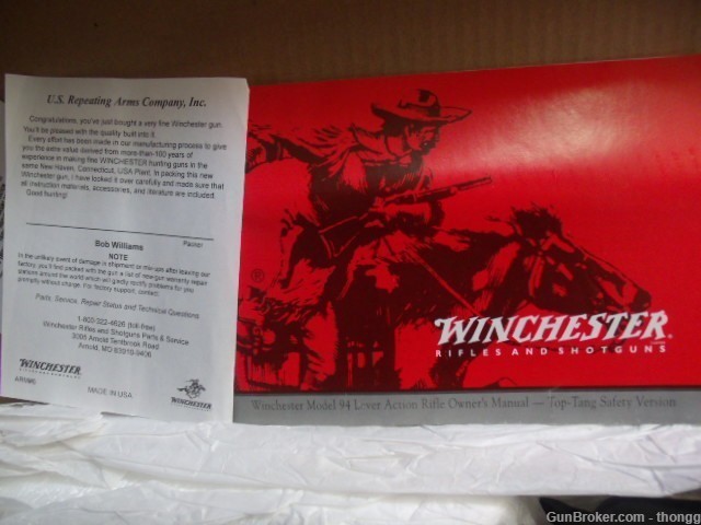 Winchester M94 Trails End 44 Magnum 20 Inch Octagon Barrel -img-1