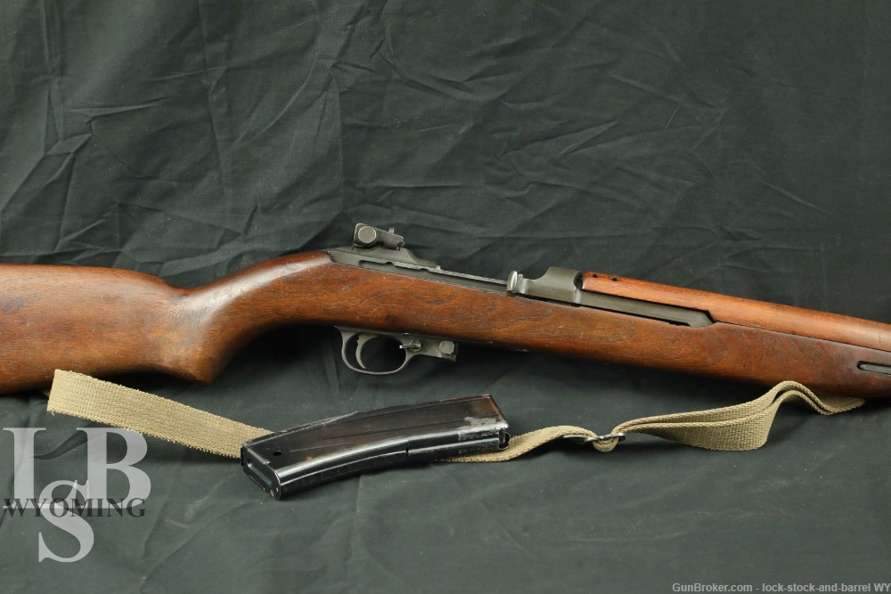 US WWII Inland Division General Motors M-1 Carbine .30 Cal Rifle 1944 C&R-img-0