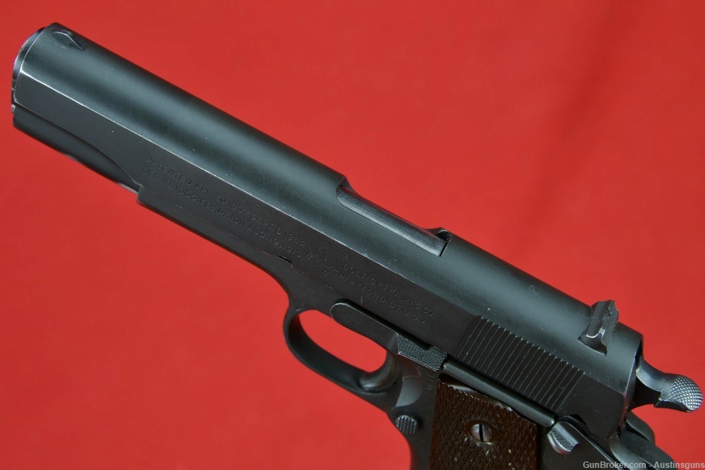 RARE, 100% Correct Colt Model 1911A1 - *OWNED BY B-17 WAIST GUNNER* -img-22