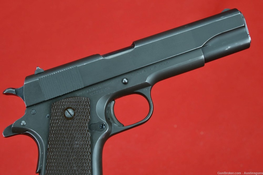 RARE, 100% Correct Colt Model 1911A1 - *OWNED BY B-17 WAIST GUNNER* -img-24