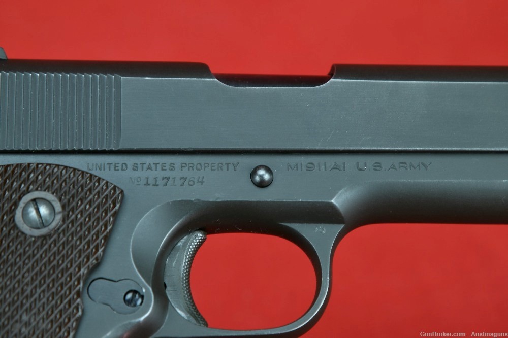 RARE, 100% Correct Colt Model 1911A1 - *OWNED BY B-17 WAIST GUNNER* -img-19
