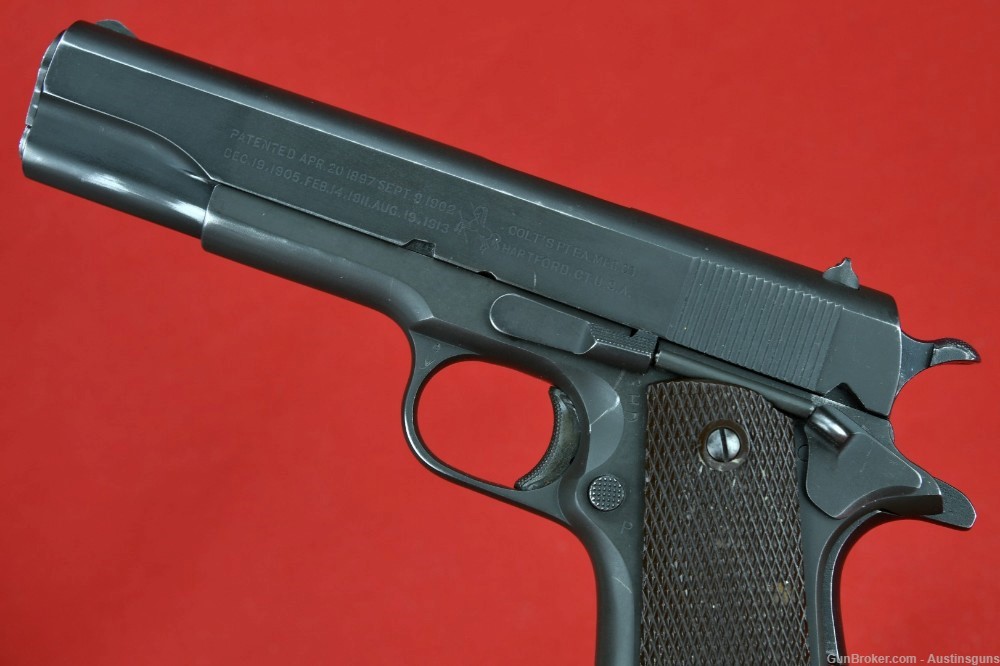 RARE, 100% Correct Colt Model 1911A1 - *OWNED BY B-17 WAIST GUNNER* -img-13
