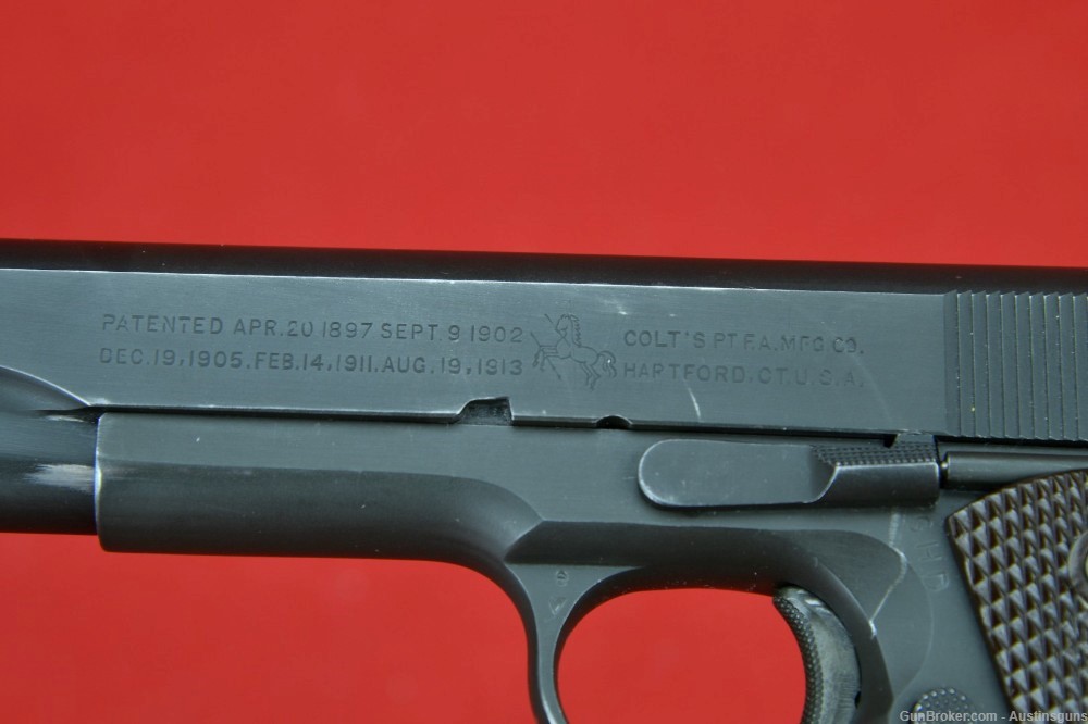 RARE, 100% Correct Colt Model 1911A1 - *OWNED BY B-17 WAIST GUNNER* -img-17
