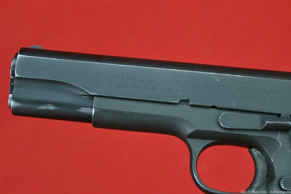 RARE, 100% Correct Colt Model 1911A1 - *OWNED BY B-17 WAIST GUNNER* -img-15
