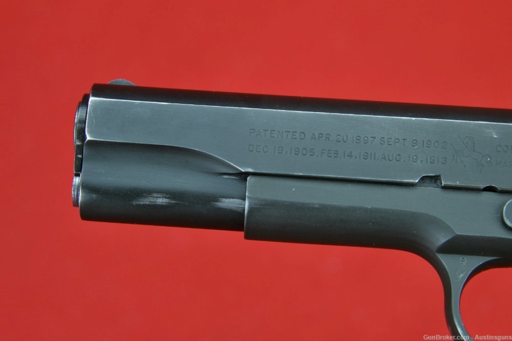 RARE, 100% Correct Colt Model 1911A1 - *OWNED BY B-17 WAIST GUNNER* -img-16