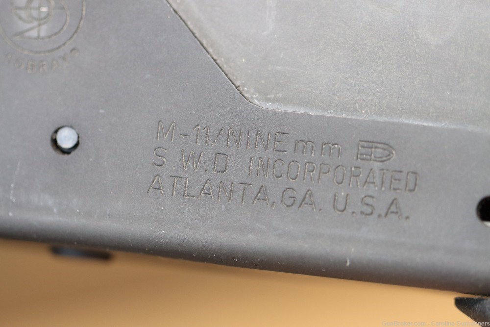 SWD COBRAY M-11 Transferable Machine Gun MAC 11 9mm Full Auto-img-7