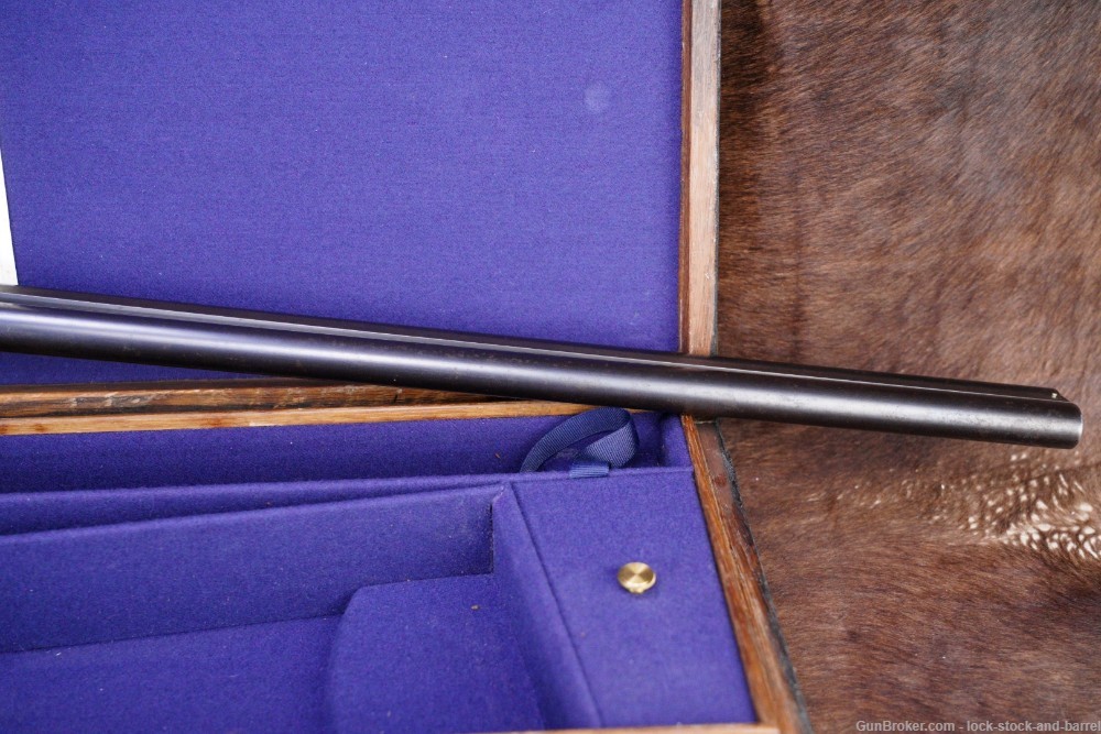 J.P. Clabrough & Bros England SxS 12 GA Double Barrel Shotgun, Antique-img-5