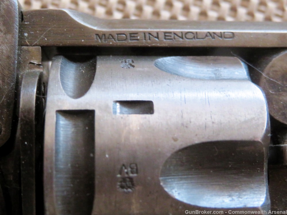 Post-WW2 British Webley & Scott Mark IV .38 S&W Revolver 1951-img-8