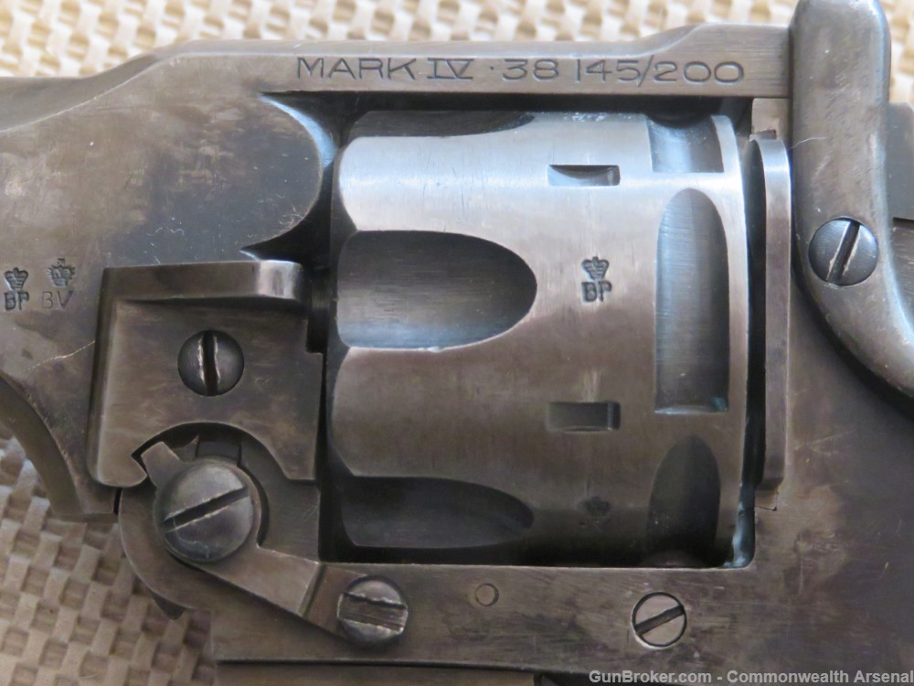 Post-WW2 British Webley & Scott Mark IV .38 S&W Revolver 1951-img-19