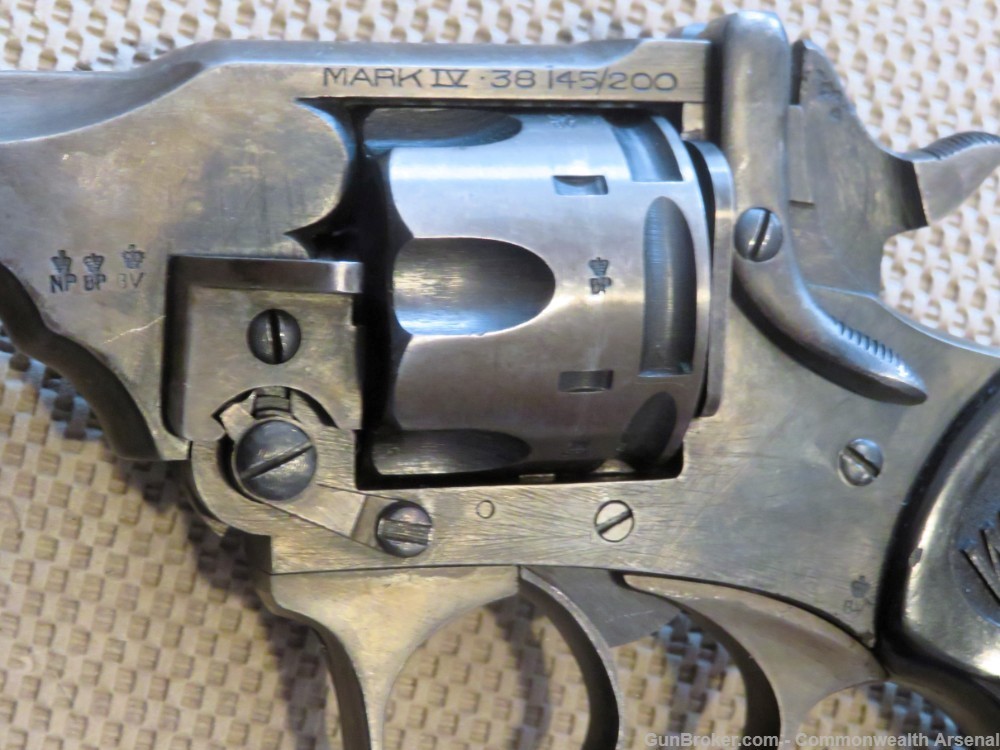 Post-WW2 British Webley & Scott Mark IV .38 S&W Revolver 1951-img-18