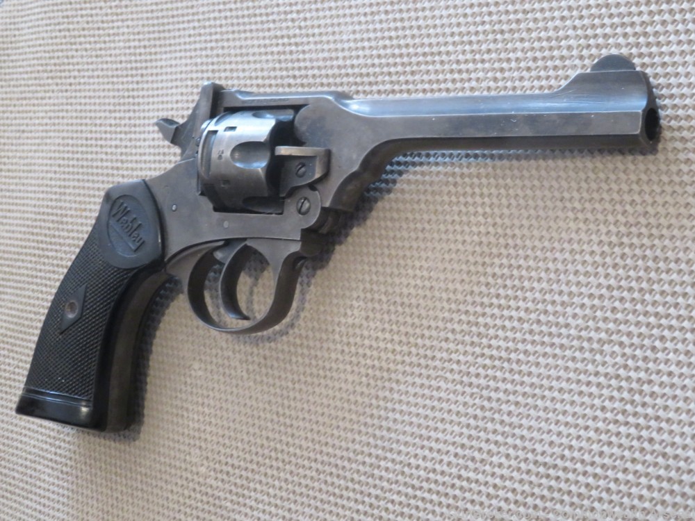 Post-WW2 British Webley & Scott Mark IV .38 S&W Revolver 1951-img-13