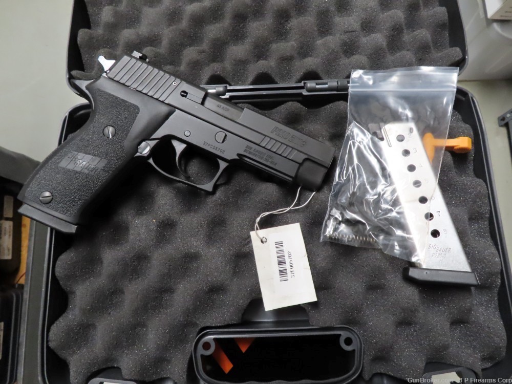 DEMO SIG SAUER 220R-45-BSE ELITE W/EXTRAS PRICE INCLUDES SHIPPING! -img-1