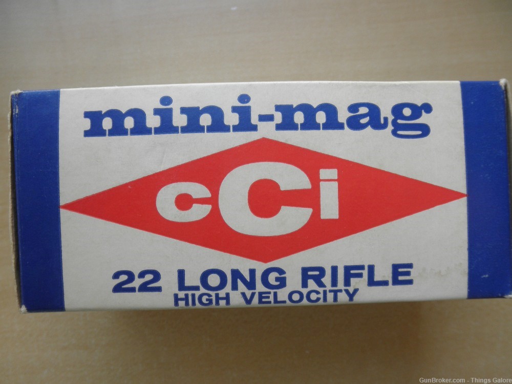 CCI mini-mag vintage partial brick. 250 rounds left as pictured.-img-1