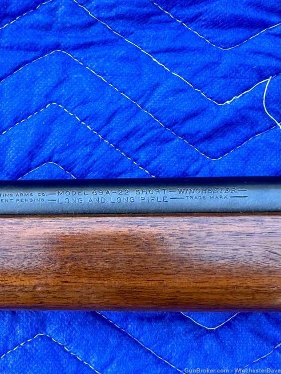 Winchester 69A Target rifle Pre-war Factory Drilled Rare Super Target-img-19