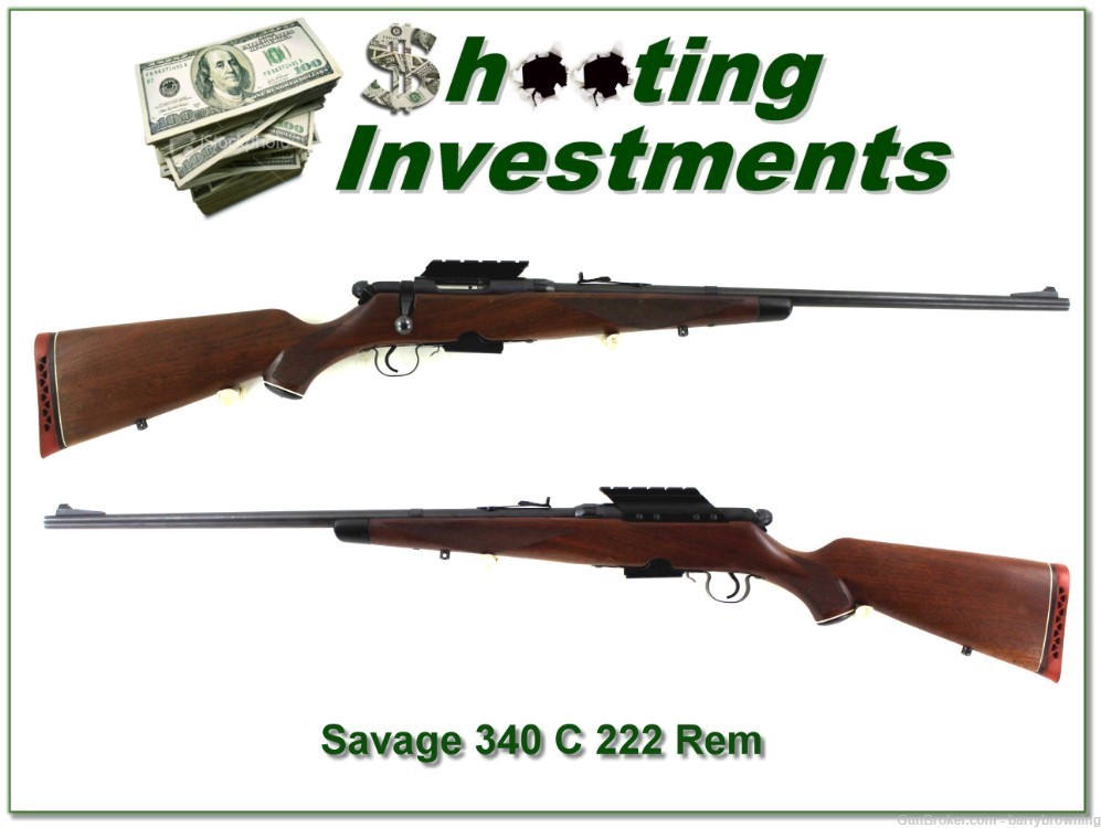 Savage 340 C in hard to find 222 Rem-img-0