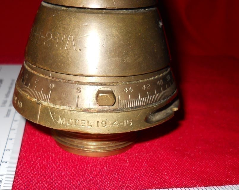 US WW1 HEAVY ARTILLERY FUZE  EARLY FROM Col. Jarrett COLLECTION-img-7