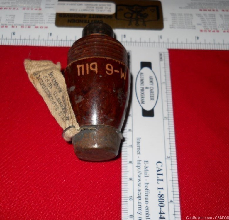 VIETCONG MORTAR FUZE FROM Col. Jarrett COLLECTION-img-2