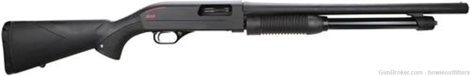 Winchester Super-X Defender Pump Shotgun 12g, 18"Barrel, 5 Shot-img-0